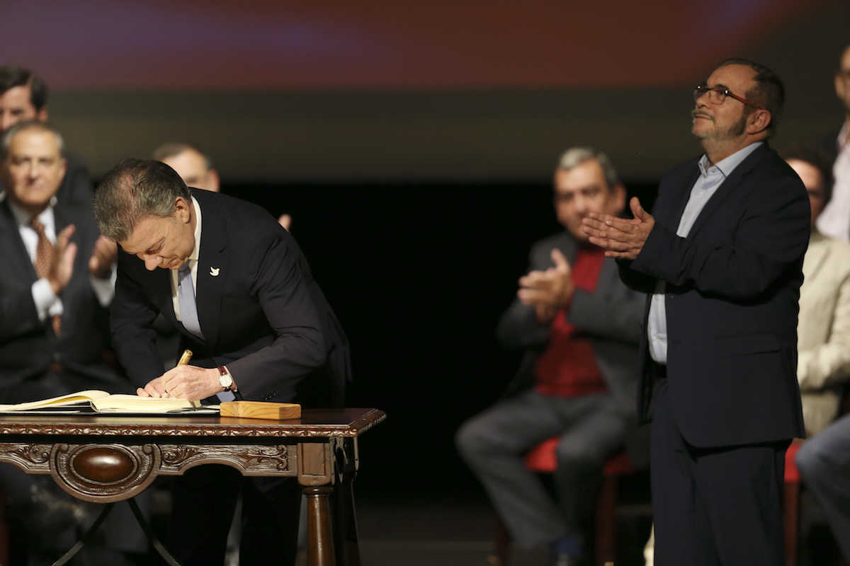 Colombia: Revised Peace Agreement Signed