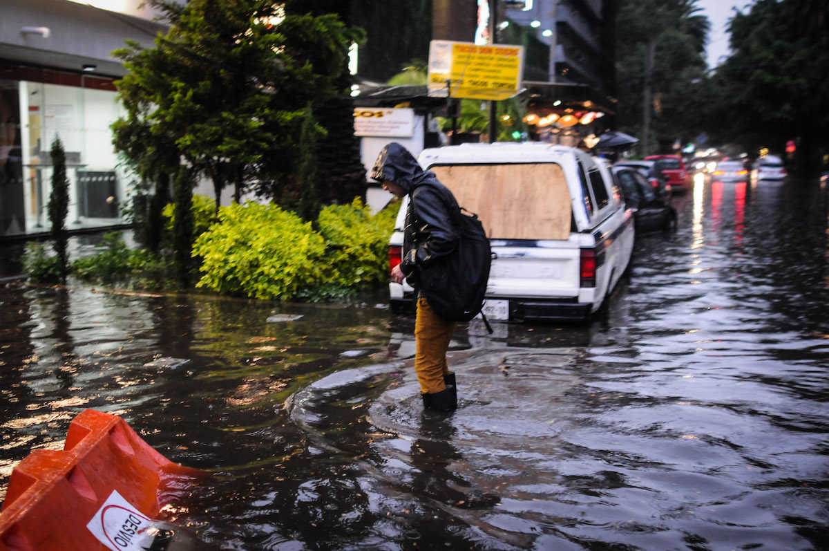 Flooding Subsides in Areas of Mexico City